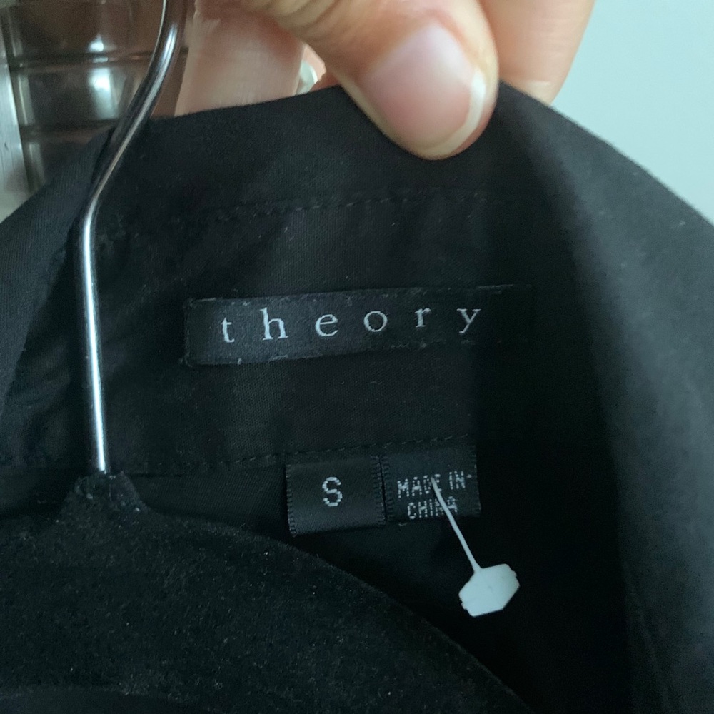 Theory Solid Button Down Shirt - image 3